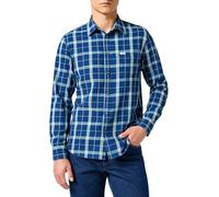 Wrangler - Hemd Herren - Regular Fit - Ls Shirt - Oxford Blue