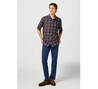 Wrangler - Hemd - Raw Umber - Indigo L