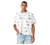 Wrangler Hemd - Regular fit - in Weiß - Größe S | Herren Plussize