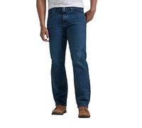 Wrangler heren Wrangler Authentics Men's Classic Relaxed Fit Flex Jeans Jeans, Militaire Blue Flex, 36W / 28L