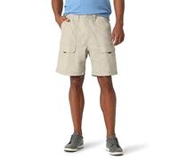 Wrangler Herren Canvas Utility Hiker Short캔버스 유틸리티 하이커 반바지帆布实用徒步短裤pantalones Cortos De Lona para Senderismo.帆布實用徒步旅行 Cargo Shorts, Fossil Rock, 36 EU