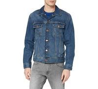 Wrangler Herren Classic Denim Jacket Jeansjacke, Blau (Mid Stone), 3XL