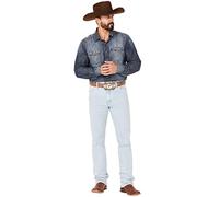 Wrangler Herren Cowboy Cut Active Flex Slim Fit Jeans, Gebleicht, 50/52 DE