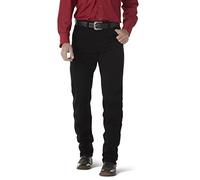 Wrangler Herren Cowboy Silver Edition Original Fit Boot Cut Jeans, schwarz, 31W / 32L