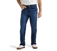 Wrangler Herren Free-to-Stretch Relaxed Fit Jeans, Dunkles Indigo, 42W / 32L