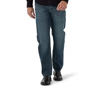 Wrangler Herren Free to Stretch Relaxed Fit Jeans, Marin, 32W / 32L