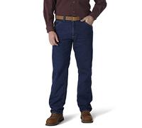 Wrangler Herren Gefütterte Jeans mit Lockerer Passform Arbeitshose, Night Brown/Black, 38W / 36L