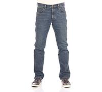 Wrangler Herren Greensboro Jeans, Green Night, 32W / 40L
