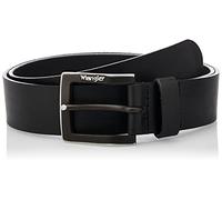 Wrangler Gürtel Kabelbuckle Herren Schwarz, Gr. 100