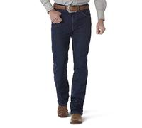 Wrangler Herren Hochwertige Performance Cowboy-Schnitt, Komfortabel, Feuchtigkeitsableitend, Schmale Passform Jeans, Mitternachtsspülung, 46W / 34L
