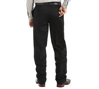 Wrangler Herren Freizeithose mit Flacher Vorderseite, lockere Passform Hose, Schwarz, 40 W/30 L
