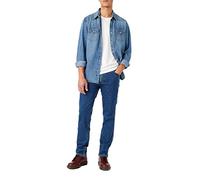 Wrangler Herren Icons Shirt, Blau (2 Years 922), XL