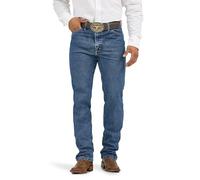 Wrangler Herren Jeans George Strait Cowboy Cut Slim Fit, Dark Stone, 32W / 32L