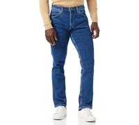 Wrangler Herren Jeans Greensboro - Regular Fit - Blau - The Stone Ride W29-W46, Größe:38W / 34L, Farbe:The Stone Ride W15QYI39U