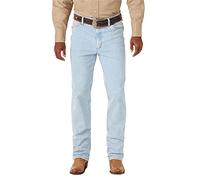 Wrangler Herren-Jeans mit Cowboy-Schnitt, Active Flex-Material und schmaler Passform, Bleiche, 28W / 32L