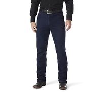 Wrangler Herren-Jeans mit geradem Bein im Cowboy-Schnitt, Marineblauer Stretch, 34 W/32 L