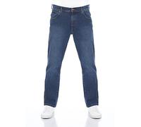 Wrangler Herren Jeans Regular Fit Texas Stretch Hose Blau Authentic Straight Jeanshose Denim Hose Baumwolle Blue w38, Farbe: Blue Blast, Größe: 38W / 36L