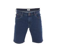 Wrangler Herren Jeans Short Texas Kurze Stretch Shorts Regular Fit Baumwolle Bermuda Sommer Hose Blau Schwarz w30 w31 w32 w33 w34 w36 w38 w40, Größe:W 30, Farbe:Blue Chip (W11CLQ46A)