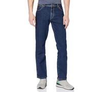 Gerade Jeans WRANGLER "Texas", Herren, Gr. 32, Länge 34, grau (schwarz, stone), Denim/Jeans, Obermaterial: 99% Baumwolle, 1% Elasthan, Basic, regular fit lang, Jeans Gerade Jeans (30491223-32)