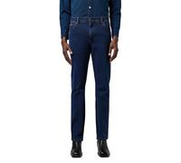 Wrangler Jeans Herren Straight Fit Baumwoll-Stretch blau, 38/36
