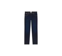 5-Pocket-Jeans WRANGLER "TEXAS SLIM", Herren, Gr. 31, Länge 30, moonlight rinse, Denim/Jeans, Obermaterial: 56% Baumwolle, 25% Polyester, 13% Lyocell, 5% Elastomultiester, 1% Elasthan, slim fit lang,
