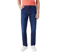 Wrangler Texas Slim fit Jeans in Dunkelblau W40 / L32 Slim Fit