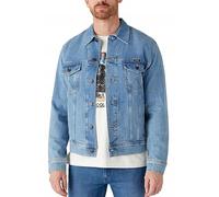 Wrangler Herren Jeansjacke - AUTHENTIC JACKET EMPIRE - Regular Fit - Hellblau - M