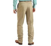 Wrangler Herren Lässige Plisseefalten Hose, Khaki, 31W / 36L