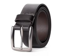 Wrangler Herren-Ledergürtel, 38 mm, lässiger Gürtel für Jeans, Geschenk für Männer, Braun, 40 (waist 37-38)