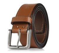 Wrangler Herren Ledergürtel Country Casual Jeden Tag Gürtel für Jeans, Helles Braun, 40 (waist 37-38)