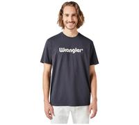 Wrangler T-Shirt Frame mit Logo in Schwarz XXL Regular Fit