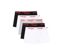 WRANGLER Herren Men's Boxer Shorts Boxershorts, Blacks/Whites/Grey Marl, XL (5er Pack)