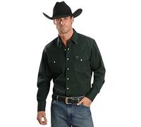 Wrangler Herren Ms71319 Button Down Shirts, Stone, XXL Lang EU