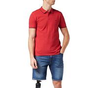 Wrangler Herren Pique Poloshirts, Rot (Red X47), S EU