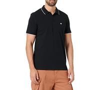 Wrangler Herren Polo Shirt, Schwarz, L