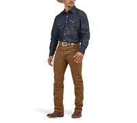 Wrangler Herren Premium Performance Workshirt, Denim, Mittel