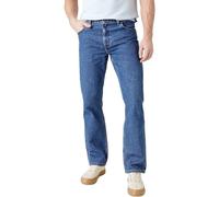 Straight-Jeans WRANGLER "Authentic Straight" Gr. 33, Länge 32, grau (stone, wash) Herren Jeans (20062008-33) stone, wash