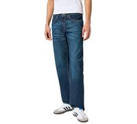 Relax-fit-Jeans WRANGLER, Herren, Gr. 34, Länge 32, schwarzened_indigo, Denim/Jeans, Obermaterial: 99% Baumwolle, 1% Elasthan, relaxed fit lang, Jeans, mit normaler Leibhöhe (18872105-34) schwarzened_