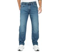 Wrangler - Herren Relaxed Straight Fit Stretch Jeans - Frontier, Größe:W33, Länge:L34