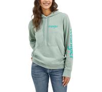 Wrangler Herren Retro Hoodie Sweatshirt Kapuzenpullover, Blue Surf, X-Large