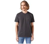 Wrangler Men's SIGN OFF Tee T-Shirt, FADED BLACK, M