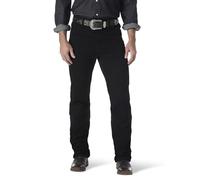 Wrangler Herren Cowboy Cut Slim Fit Jeans, Schwarz (Shadow Black), 33W / 32L
