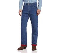 Wrangler Herren Thermojeans, groß und hoch, Woodland - Blau - 46W / 34L