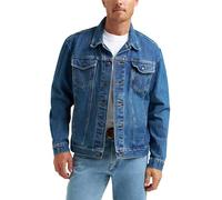 Wrangler Herren Ungefütterte Western Cowboy-Schnitt Jeansjacke, Stonewashed, S