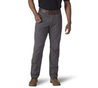 Wrangler Herren Utility-Hose mit Geradem Bein Arbeitshose, Nadelstreifen-Grau, 33W / 32L