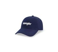 Wrangler Herren Washed Logo Baseball Cap, Navy, Einheitsgröße EU