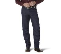 Wrangler Hochwertige Herren-Jeans, Cowboy-Schnitt, Normale Passform, Dark Stone, 42W / 32L