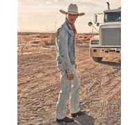 Wrangler Jeans 13MWZ mit Straight Fit in Bleach W33 / L32 Slim Fit
