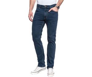 Wrangler Jeans "Brooklyn" - Regular fit - in Dunkelblau - Größe W31/L34 | Herren Plussize
