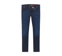 Straight-Jeans WRANGLER "GREENSBORO FREE TO STRETCH", Herren, Gr. 34, Länge 32, rustic navy, Denim/Jeans, Obermaterial: 75% Baumwolle, 23% Polyester, 2% Elasthan, casual, straight fit lang, Jeans, Fre